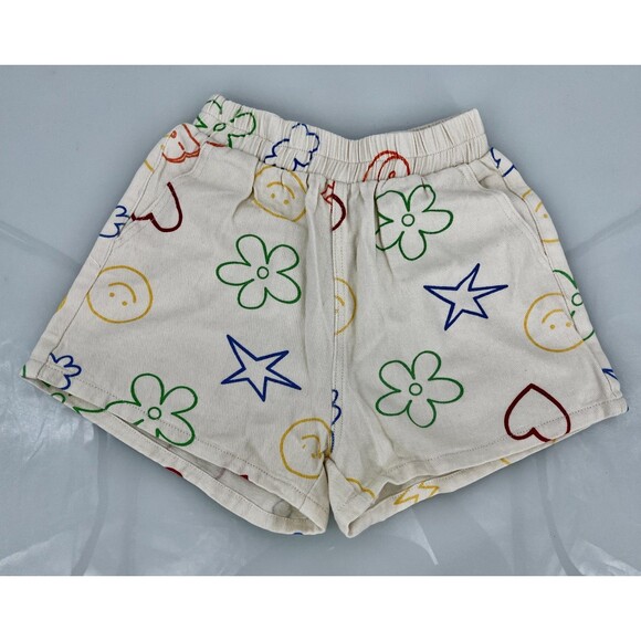 Bailey Rose Pants - Women's Shorts - Bailey Rose by Lala White Designed Mini Sweat Short Stretch XS